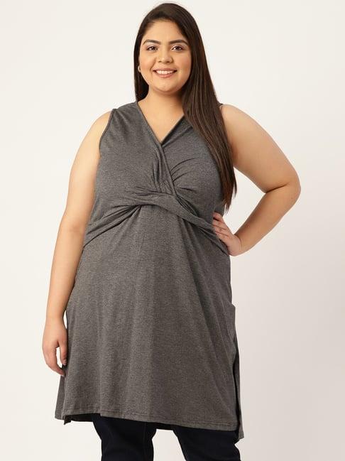 therebelinme charcoal tunic