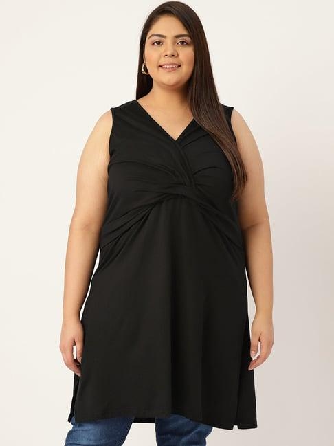 therebelinme black tunic