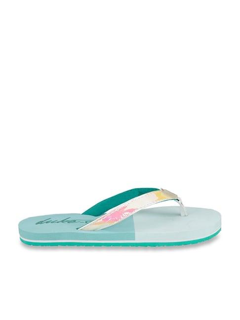 duke women's peach flip flops