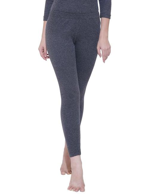 dyca grey cotton thermal pants