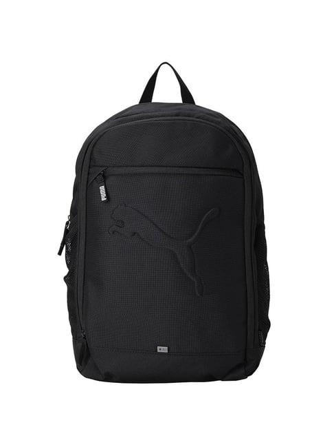 puma black small laptop backpack