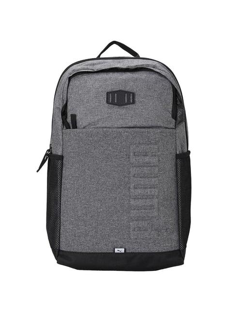 puma grey small laptop backpack