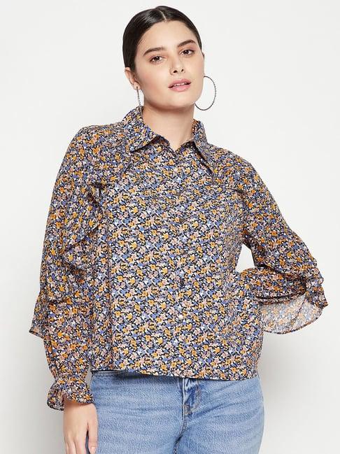 madame multicolor printed shirt