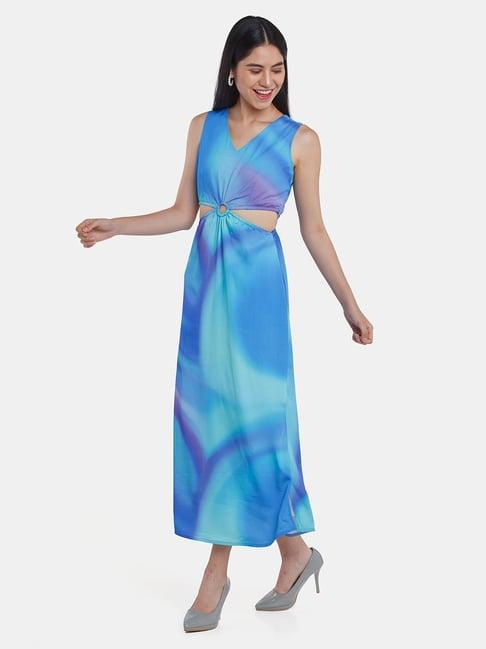 zink london multicolor maxi dress