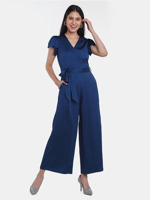 zink london navy jumpsuit