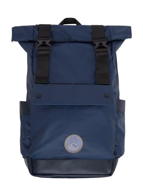 spykar 23.5 ltrs navy blue  medium backpack