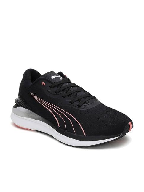 puma women's electrify nitro 2 wns black running shoes