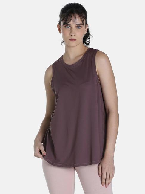 puma maternity maternity studio mauve relaxed fit tank top