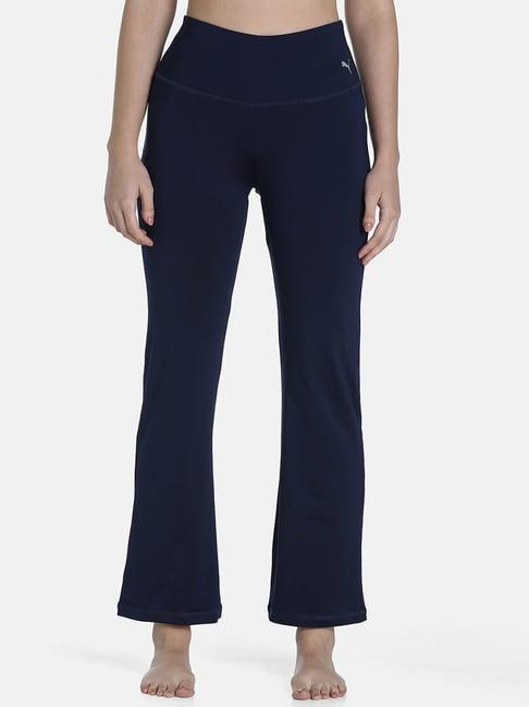 puma performance essentials performance yoga navy trackpants