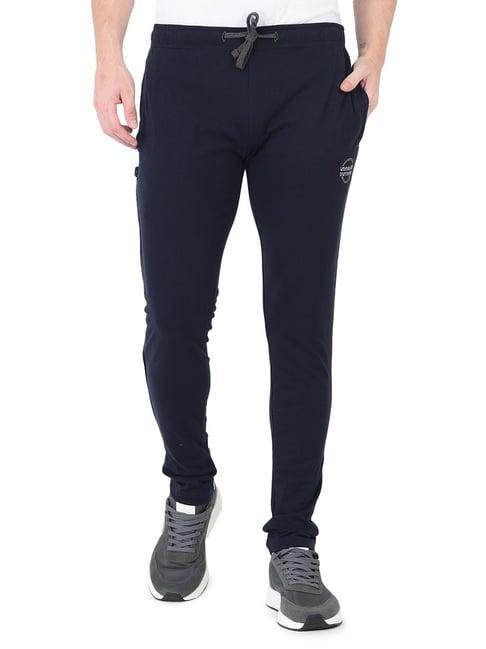 woodland navy regular fit trackpants