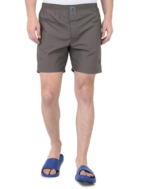 woodland dark grey nightwear shorts