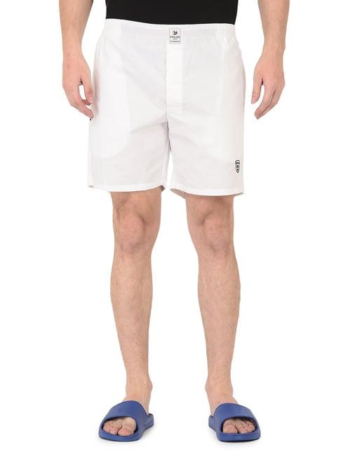 woodland white nightwear shorts