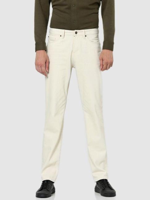 celio* beige slim fit lightly washed jeans