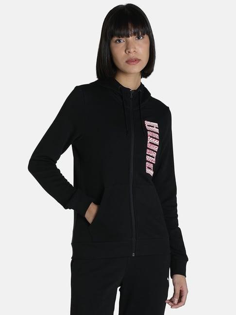 puma regular fit graphic hoodie