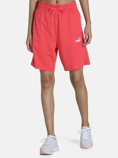 puma 7" high-waist relaxed fit shorts