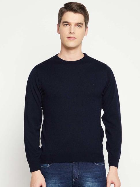 okane dark navy sweater