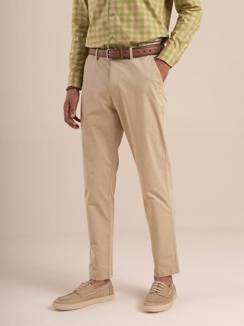 andamen khaki slim fit chinos