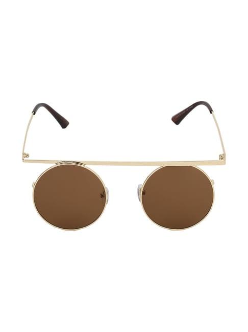 forever 21 brown gradient aviator sunglasses for women