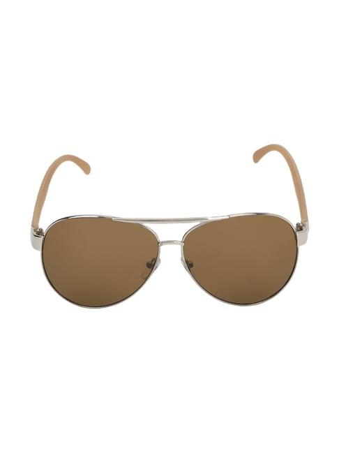 forever 21 brown gradient aviator sunglasses for women