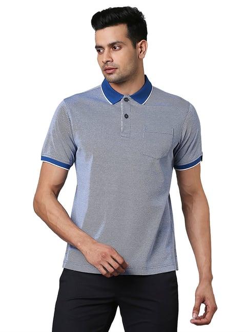 raymond blue polo t-shirt