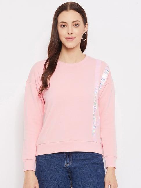 duke pink slim fit sweatshirt