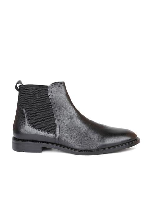 atesber by inc.5 men's black chelsea boots