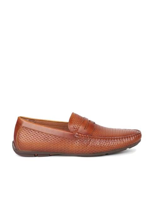 atesber by inc.5 men's tan casual loafers