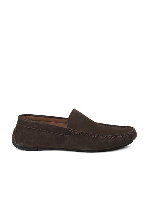 privo by inc.5 men's brown casual loafers