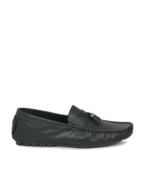 privo by inc.5 men's tassle black mocassins