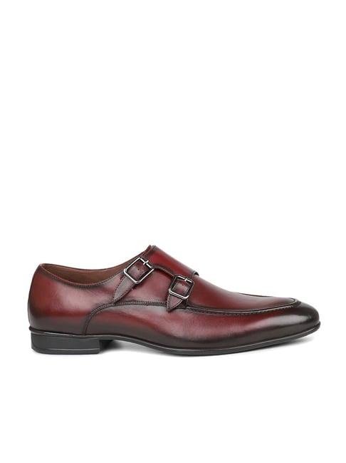 atesber by inc.5 men's bordo monk shoes