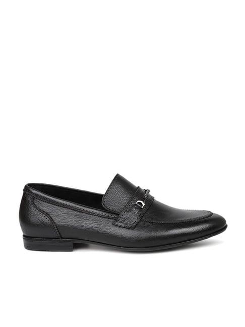 atesber by inc.5 men's black formal loafers