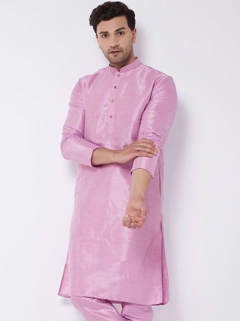 vastramay pink straight fit kurtas