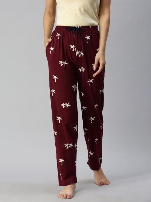 kryptic wine printed pyjamas