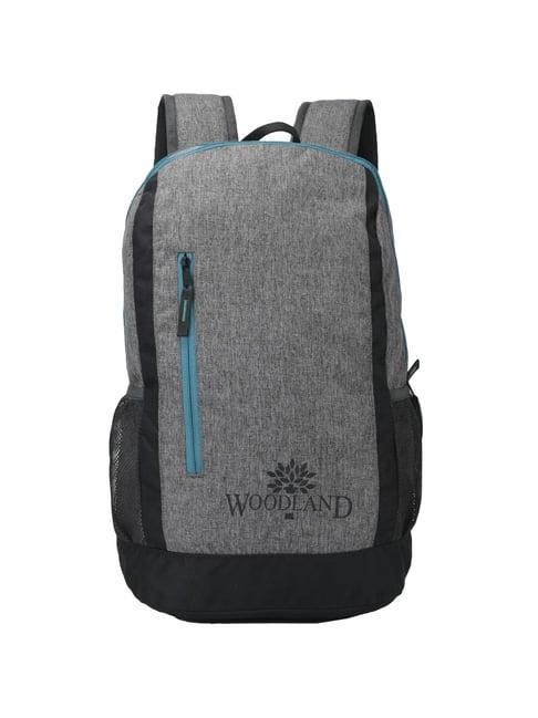 woodland 26.35 ltrs grey medium laptop backpack