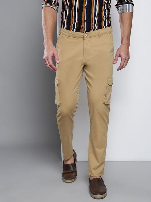 dennis lingo dark khaki  slim fit cargos