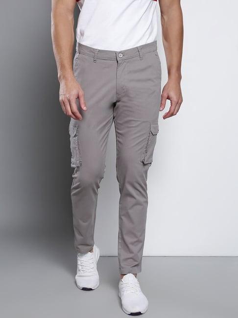 dennis lingo graphite grey  slim fit cargos