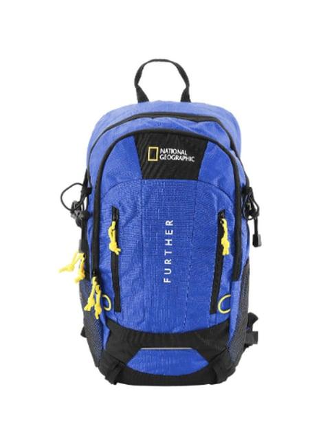 national geographic blue medium rucksack