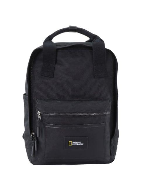 national geographic black medium convertible backpack