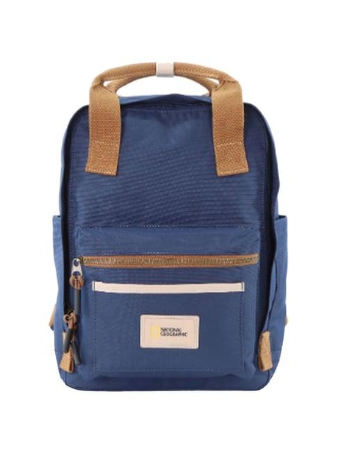 national geographic blue medium convertible backpack