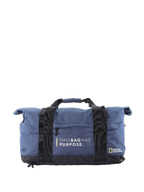 national geographic navy medium duffle bag