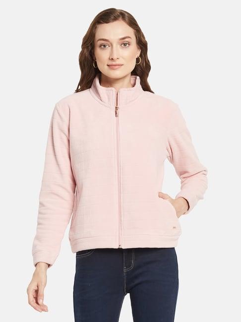 mettle pink regular fit sweatshirt