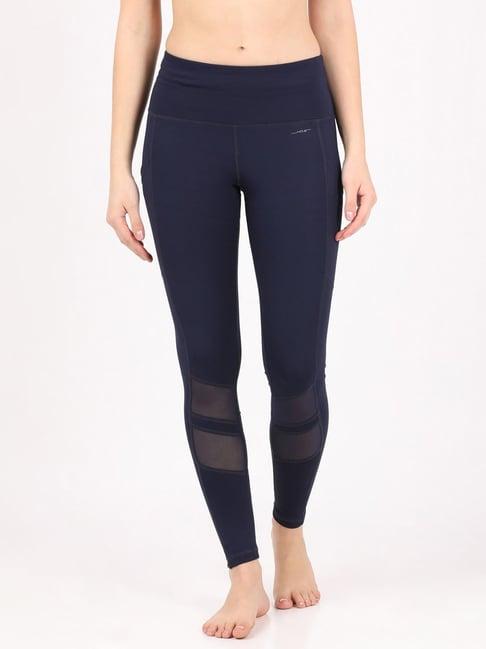 jockey navy slim fit tights