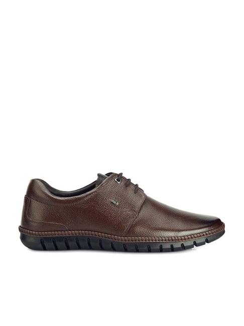 id men's brown derby shoes