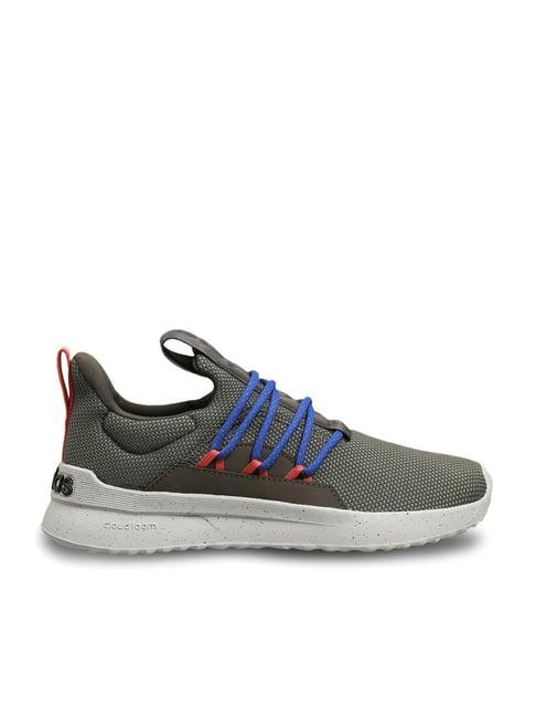 adidas men's lite racer adapt 5.0 grey casual sneakers