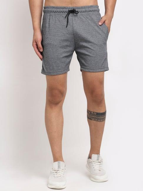 club york grey regular fit shorts