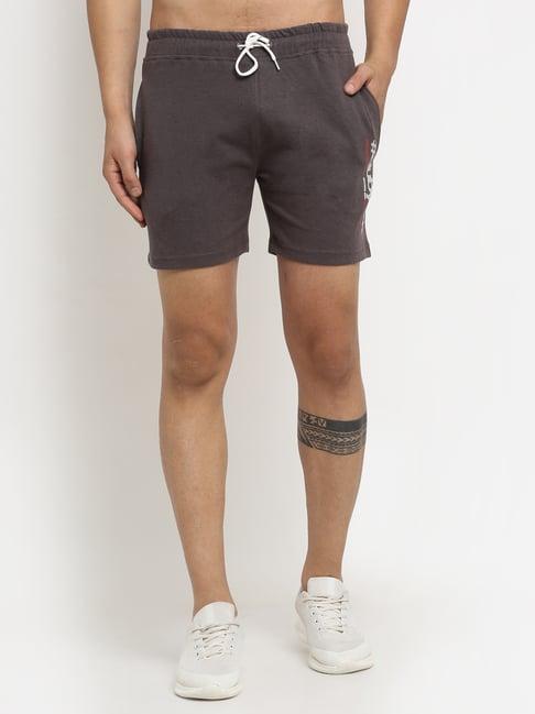 club york grey regular fit shorts