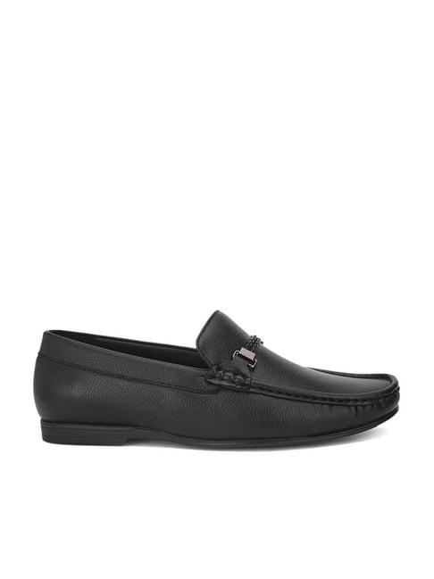 hydes n hues men's black casual loafers