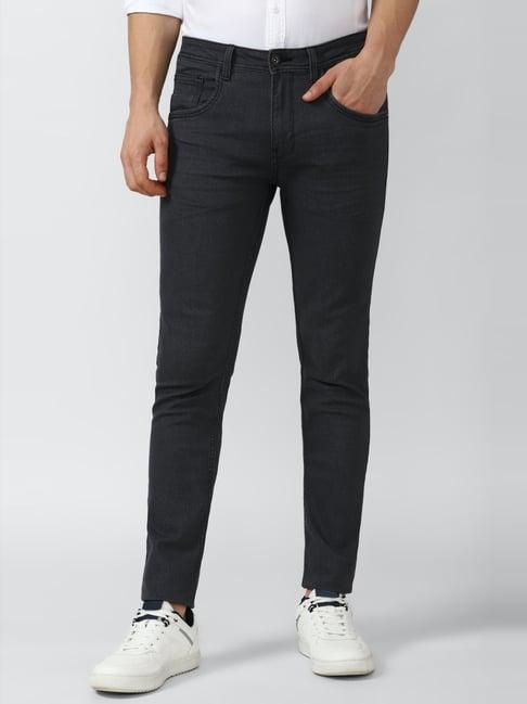 van heusen denim labs grey skinny fit jeans