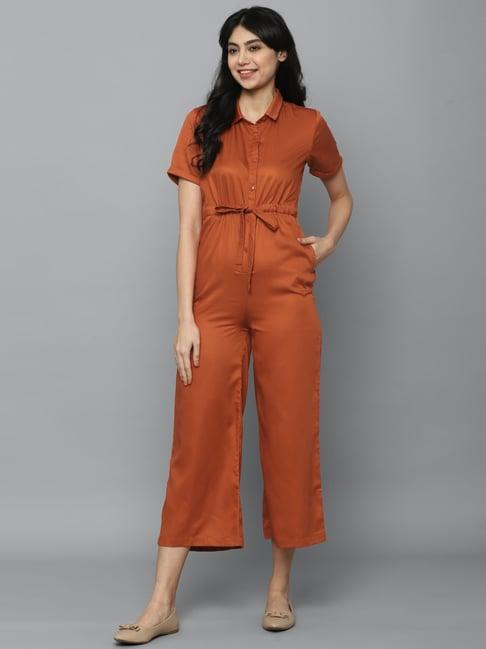 allen solly orange jumpsuit