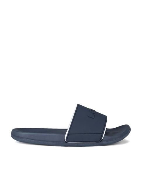 louis philippe men's navy slides